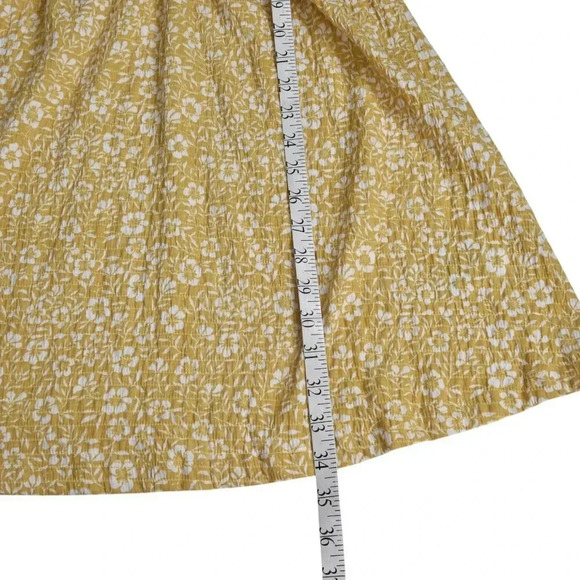 NWT Roxy  Dress Floral Sundress Simple Thoughts Yellow Size Medium - Picture 14 of 14